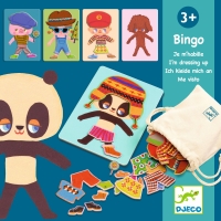 Jucarii educative Dress Up Bingo, Djeco