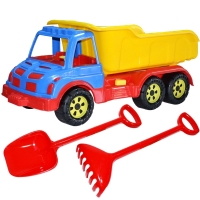 Camion 60 cm, cu lopata + grebla - ROBENTOYS