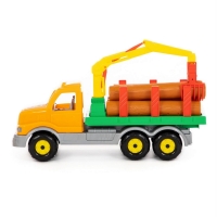 Camion cu lemne - Gigant, 47x16x26 cm, Wader