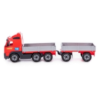 Camion cu remorca - Volvo PowerTruck, 77x19x25 cm, Wader