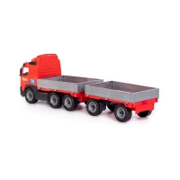 Camion cu remorca - Volvo PowerTruck, 77x19x25 cm, Wader