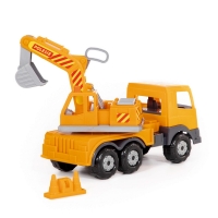 Camion-excavator, 42,5x16,5x24,5 cm, Polesie