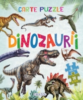 Carte cu 6 puzzle-uri - Dinozaurii