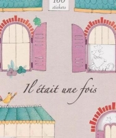 Carte de colorat cu abtibilduri, A fost odata, Moulin Roty