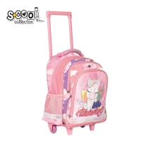 Ghiozdan trolley LITTLE UNICORN, 38x29x14 cm - S-COOL