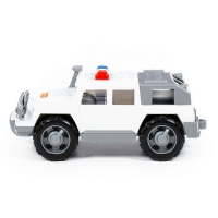 Jeep politie - Defender 31x15x13 cm, Polesie