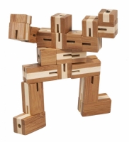 Joc logic 3D Puzzle Flexi-cub4, Fridolin