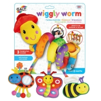 Jucarie pentru patut si carucior Wiggly Worm