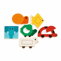 Joc educativ Puzzle DuoBasic, Djeco