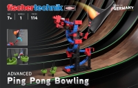 Kit STEM Construieste si joaca Ping pong bowling, Fischertechnik