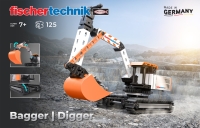 Kit STEM Excavator de asamblat si manevrat, Fischertechnik