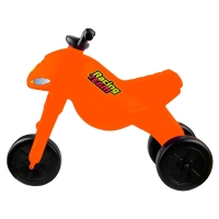 Motocicleta fara pedale, portocalie - ROBENTOYS