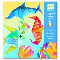 Joc creativ origami Creaturi marine, Djeco