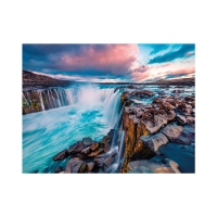 Puzzle 2000 piese, Cascada Selfoss - DINO TOYS