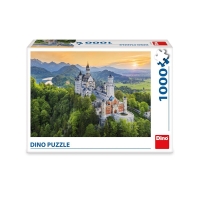 Puzzle 1000 piese, Castelul Neuschwanstein - DINO TOYS