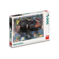 Puzzle 500 piese, Catelusi - DINO TOYS