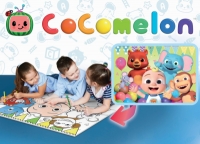 Puzzle de colorat maxi - Cocomelon si prietenii (24 piese)