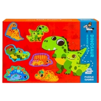 Puzzle din lemn - Dinozauri