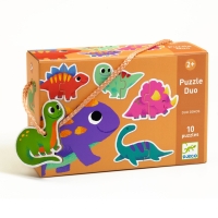 Puzzle duo Micii Dinozauri, Djeco