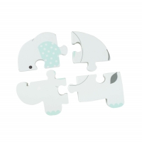 Puzzle elefant din lemn, Orange Tree Toys