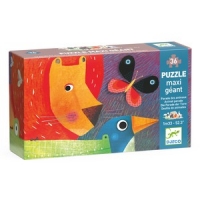 Puzzle gigant Parada animalelor, Djeco