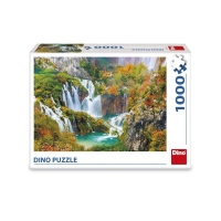 Puzzle 1000 piese, Lacurile Plitvice - DINO TOYS