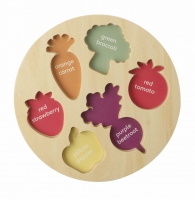 Puzzle legume si fructe, Orange Tree Toys