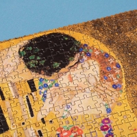 Puzzle 1000 piese Klimt Sarutul, Londji