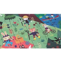 Puzzle reversibil Haideti la munte!, Londji