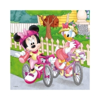 Puzzle Mickey si Minnie, 3x55 piese - DINO TOYS