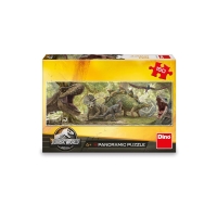 Puzzle 150 piese, panoramic, Jurassic World - DINO TOYS