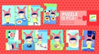 Puzzle trio Activitati de peste zi, Djeco