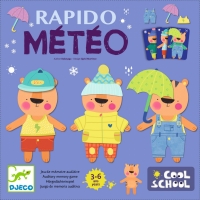 Joc de memorie Rapido Meteo, Djeco