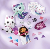 Set 3 in 1 Gabby's Dollhouse - Bratari, carioci de suflat & pictura cu diamante