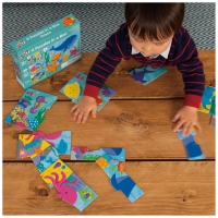 Set 4 puzzle-uri - Oceanul vesel (2,3,4,5 piese)