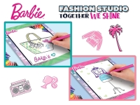 Set de colorat cu activitati Barbie - Fashion Studio