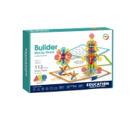 Set de constructie STEAM - Fulgi zapada (112 piese)