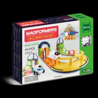 Set magnetic de construit- Magformers, Sky track play