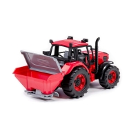 Tractor cu distribuitor, 25.5x12x15 cm, Polesie