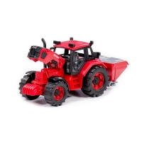 Tractor cu distribuitor, 25.5x12x15 cm, Polesie