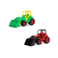 Tractor cu incarcator - Champion, 48x22x26 cm, Polesie