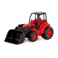 Tractor cu incarcator - Champion, 48x22x26 cm, Polesie