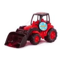 Tractor cu incarcator - Champion, 48x22x26 cm, Polesie