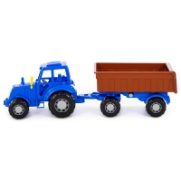 Tractor cu remorca, 44.7x13.4x13.5 cm, Polesie