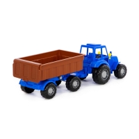 Tractor cu remorca, 44.7x13.4x13.5 cm, Polesie