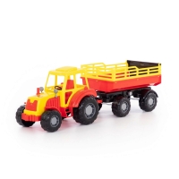 Tractor cu remorca - Altay, 57x17x18 cm, Polesie