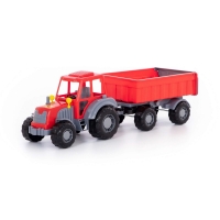 Tractor cu remorca - Altay, 59x17x18cm, Polesie