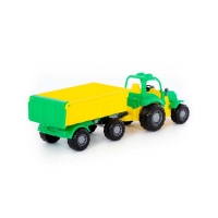 Tractor cu remorca - Hardy, 44x13x14 cm, Polesie