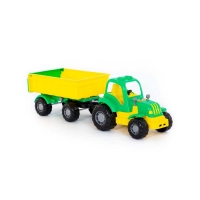 Tractor cu remorca - Hardy, 44x13x14 cm, Polesie