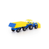 Tractor cu remorca si incarcator - Altay, 67x17x18 cm, Polesie